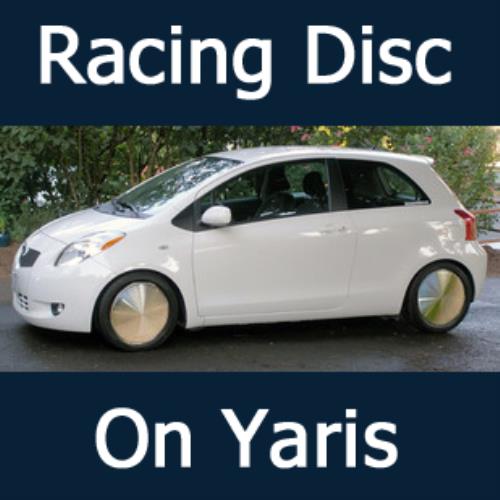 15" Racing Disc / Moon / Hot Rod / Spun Metal Hubcaps Wheel Covers SET