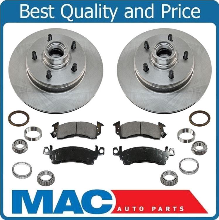Front Rear Brake Rotors and Pads for 2003 2004 2005 Chevrolet Astro Base 4.3L