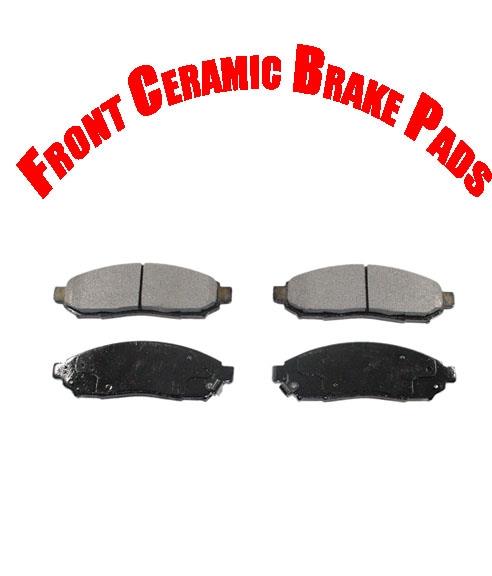 Front & Rear Ceramic Brake Pads for 2014-2022 Acura MDX Honda Pilot Front & Rear Ceramic Brake Pads for 2014-2022 Acura MDX Honda Pilot