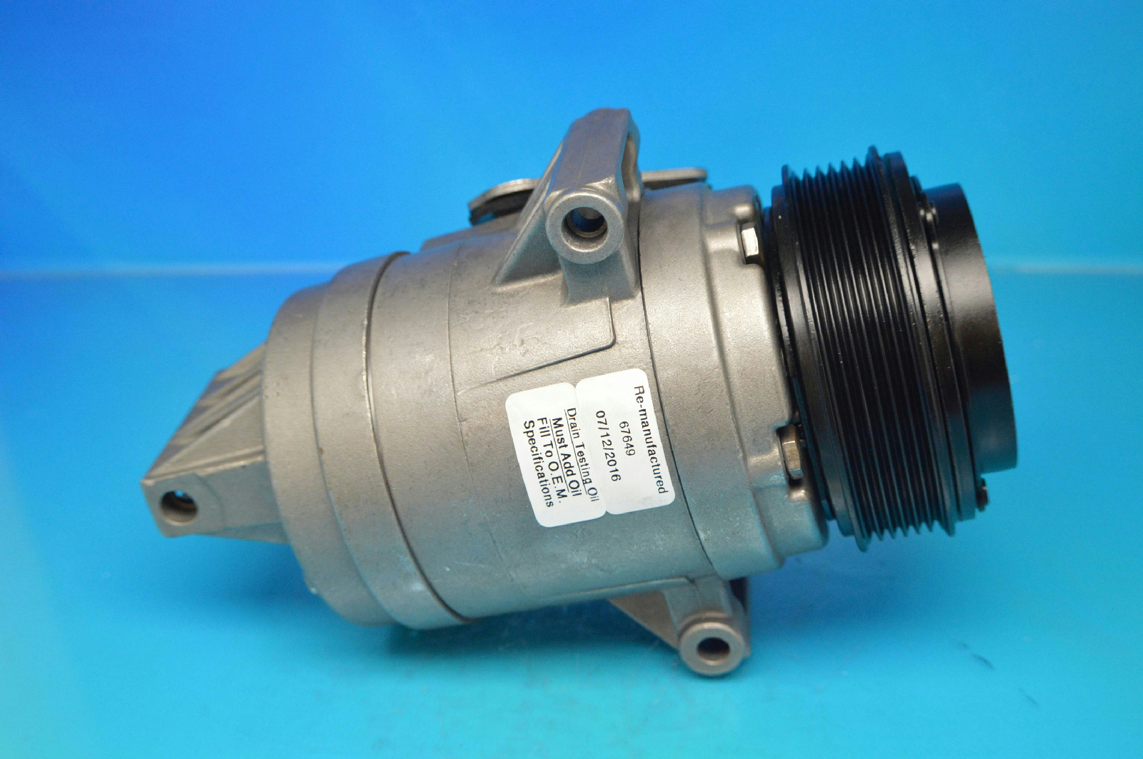 2016 Ford Fusion Ac Compressor