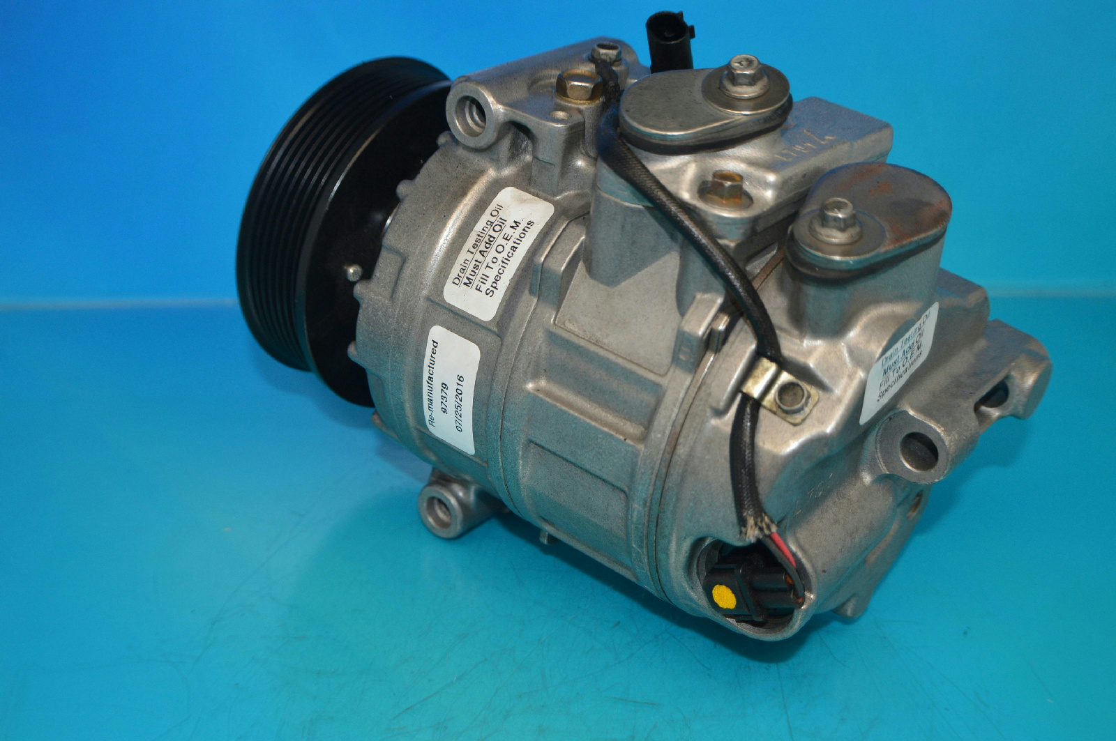 R97379 1year W AC Compressor Fits VW Passat Touareg Phaeton Porsche Cayenne