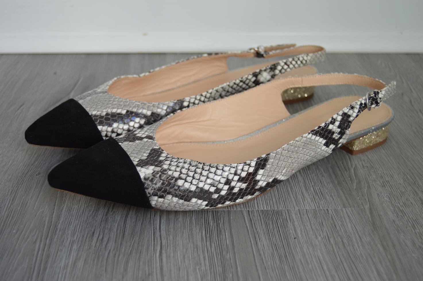 j crew snakeskin flats