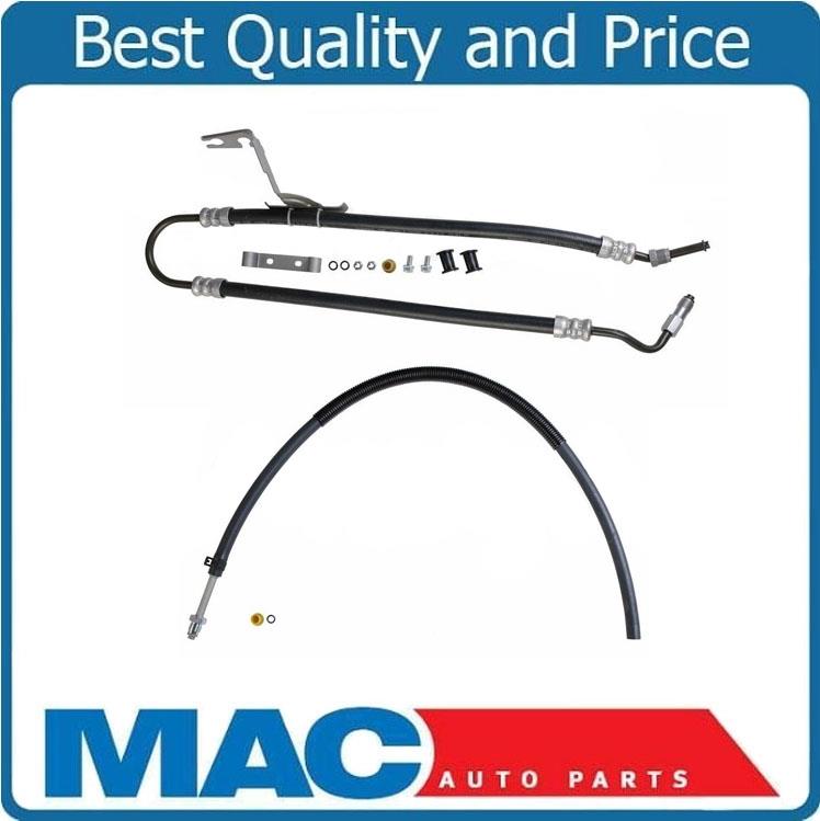 Power Steering Pressure & Return Hoses 2Pc Kit Fits For 0405 Jeep