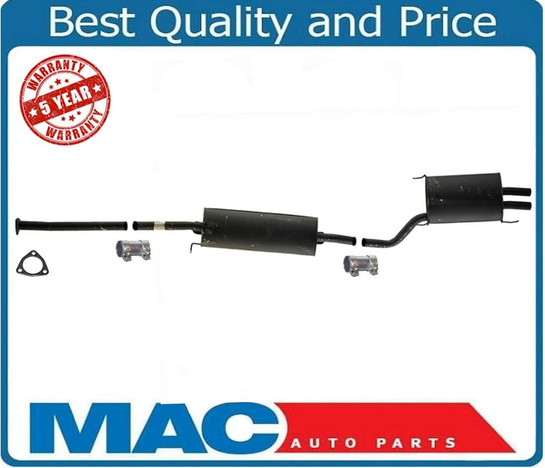 0102 Acura MDX 3.5L Exhaust System Mufflers & Tail Pipe 3Pc (2