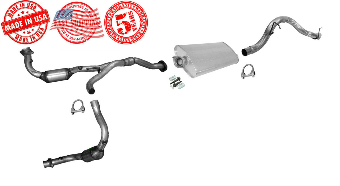 Catalytyic Converter Complete Exhaust System for Jeep Liberty 3.7L 2005
