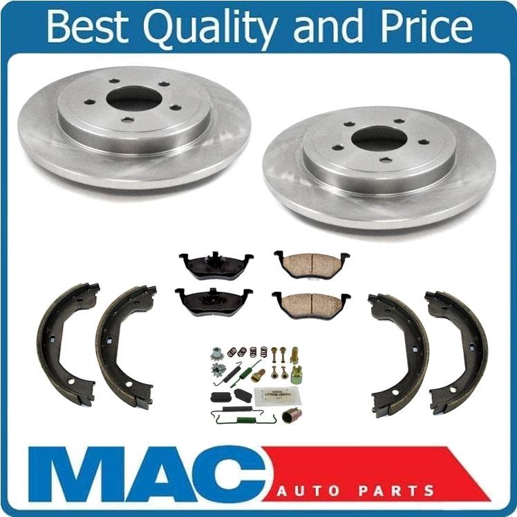 2005 2006 for Ford Escape Front /& Rear Brake Rotors /& Ceramic Pads Model R-Disc