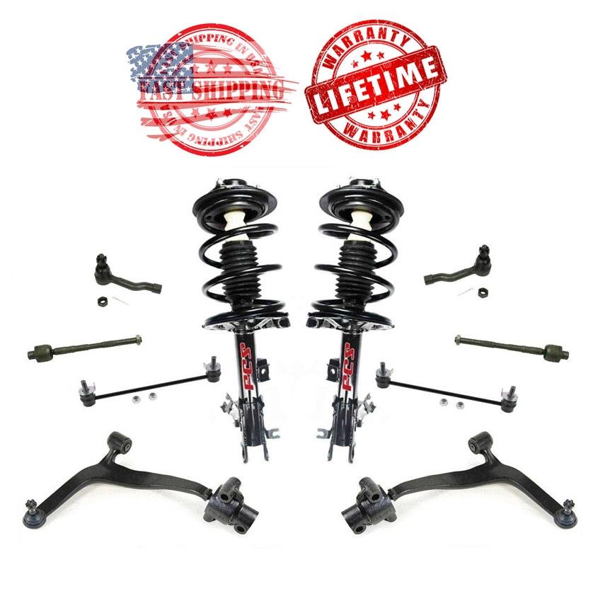Front Suspension & Chassis Kit 10Pc for Infiniti FX35 FX45 03-08