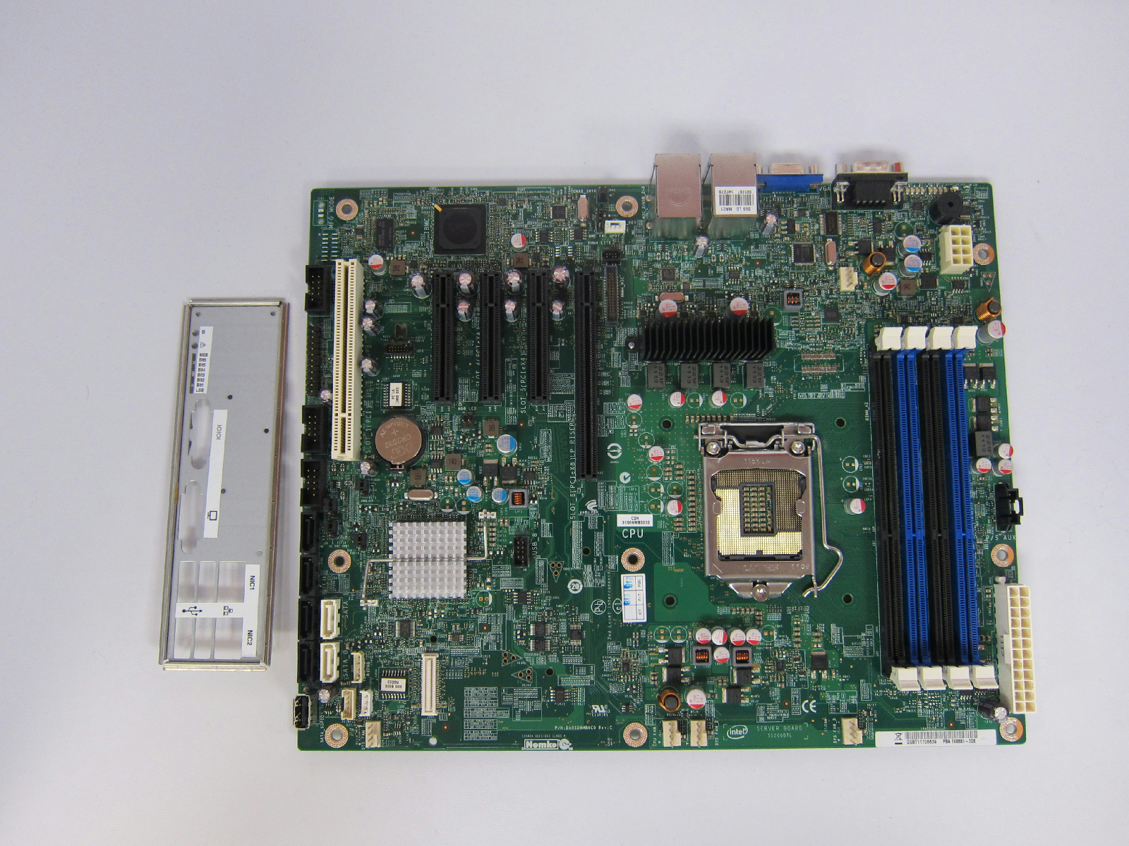 Intel server board s5500bc не запускается