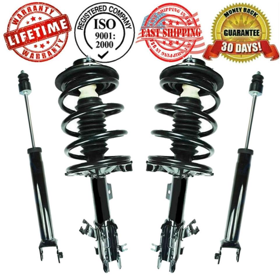 Front Complete Struts and Rear Shock Absorbers for Nissan ALTIMA 2.5L