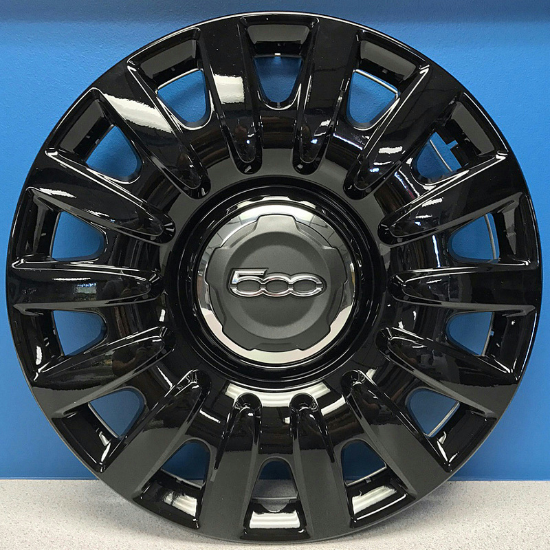 ONE 20142017 Fiat 500L 57580B 16" Black Hubcap / Wheel Cover OEM