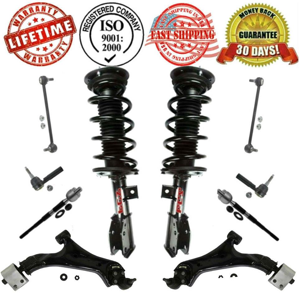 Front Suspension And Chassis 10pc Kit Chevrolet Equinox And Gmc Terrain