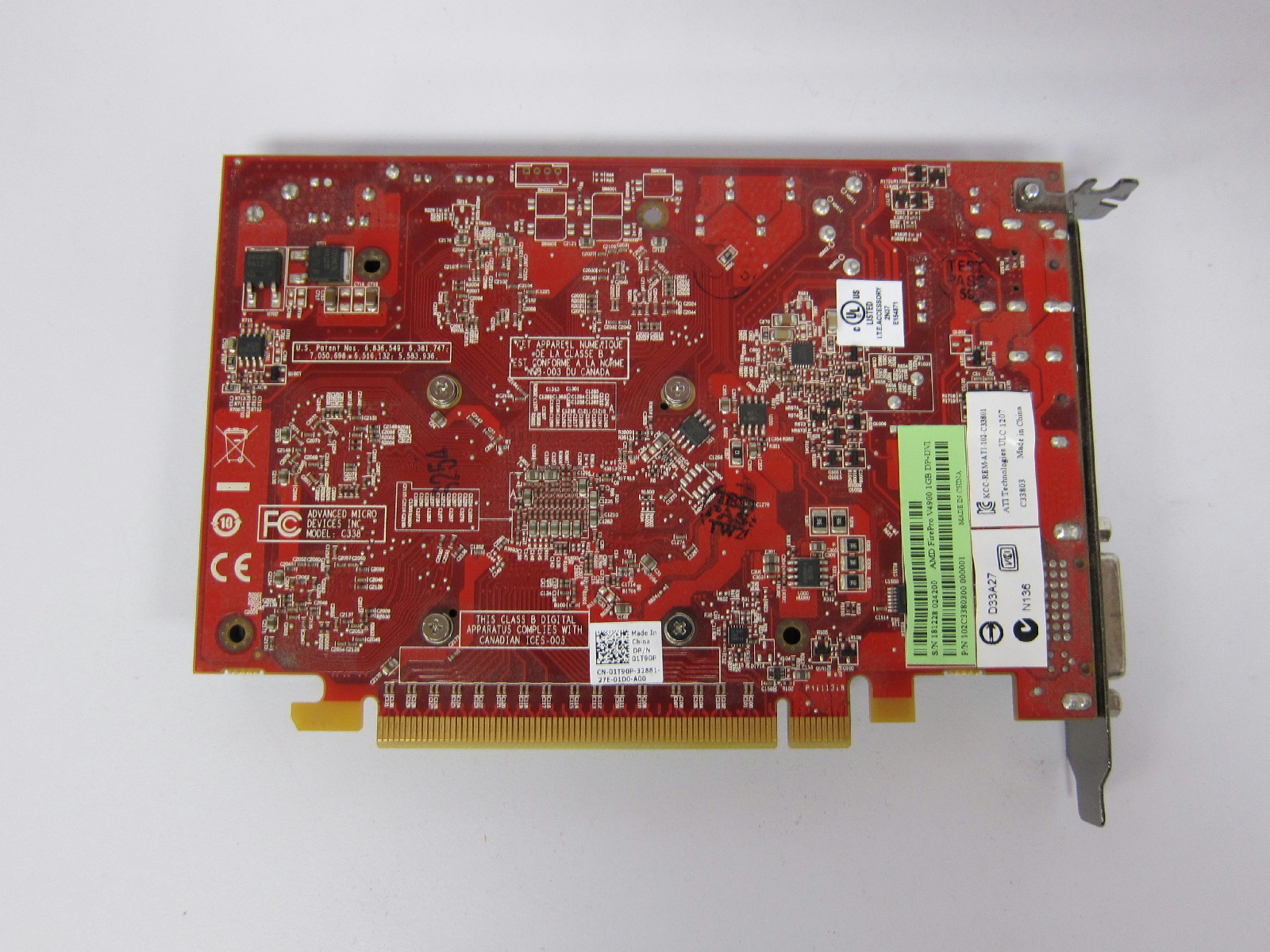 DVI 71219811H0G DP AMD Radeon HD8490 1GB Low Profile Video Card Display Port