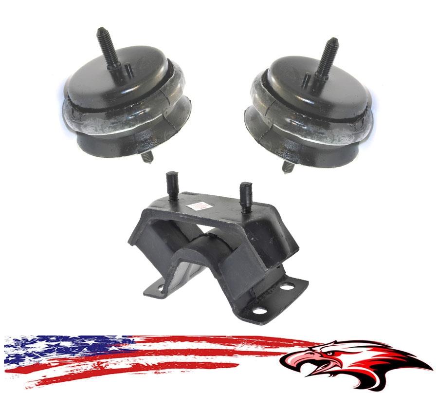 New Engine Motor Mounts & Transmission Mount 3Pc Kit for Pontiac GTO