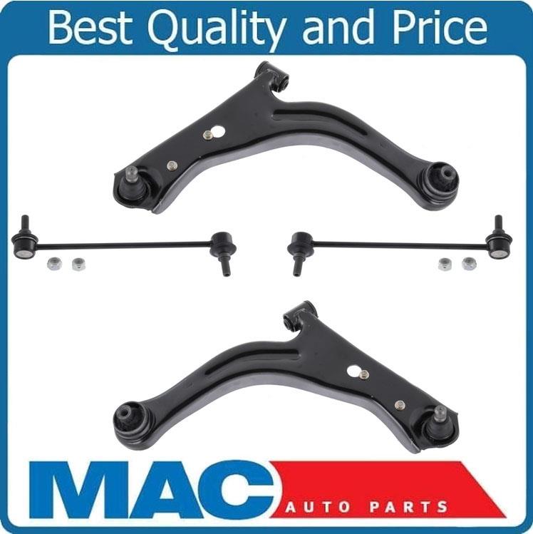 01-04 Ford Escape Mazda Tribute Front Lower Control Arm Sway Bar Link 4pc Kit