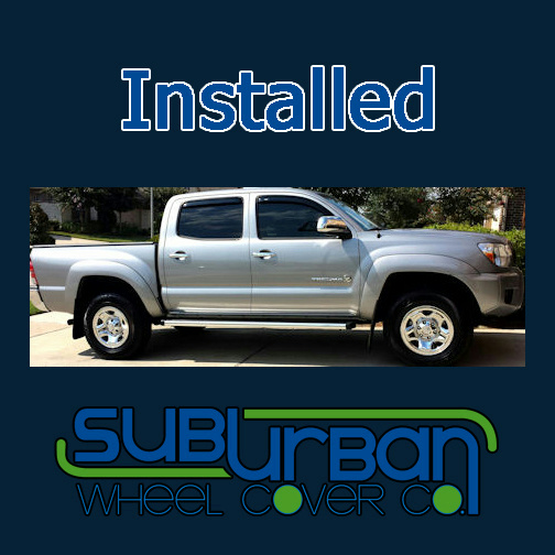 20052021 Toyota 16" 5 Spoke Chrome Wheel Skins / HUBCAPS IMP