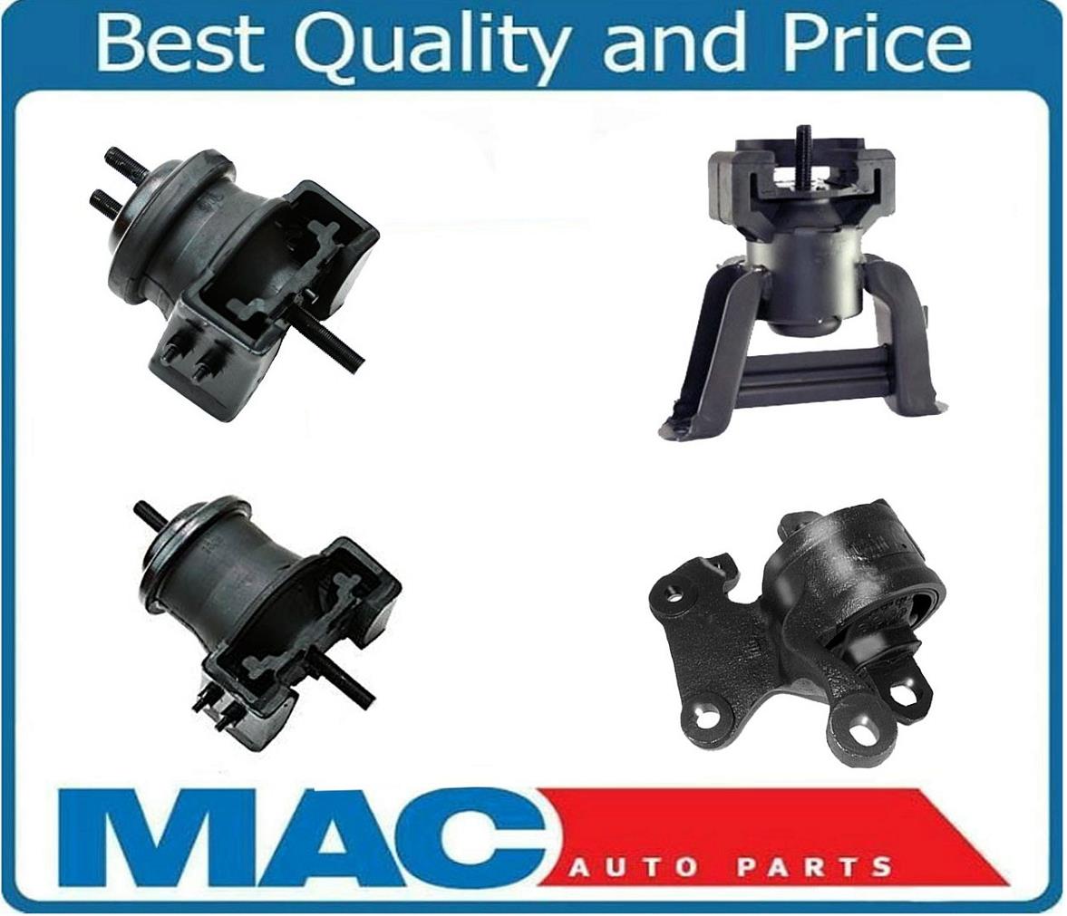95-02 Mazda Millenia 2.5L Engine Motor Mount Transmission Mount 3pc Kit