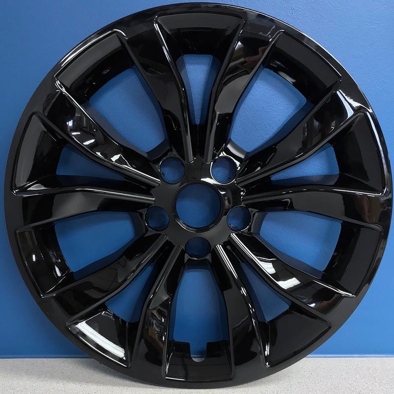 '15 16 18 Chrysler 300 IMP381BLK 17" Gloss Black Wheel Skins / Hubcaps SET/4 eBay