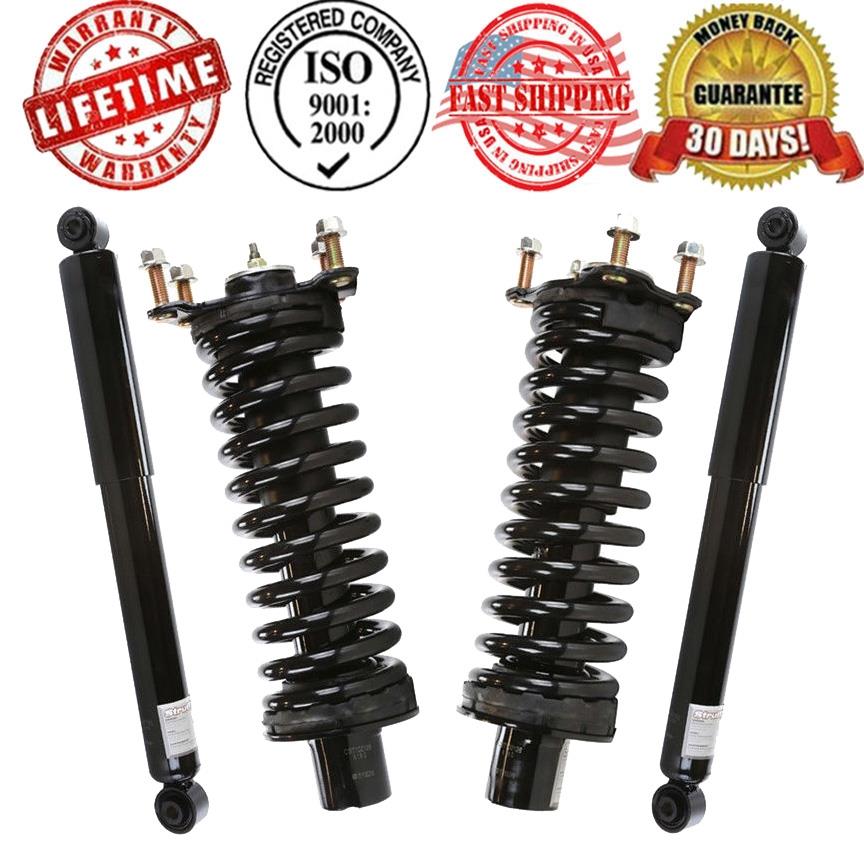 Front & Rear Set 2 Front Struts and 2 Rear Shocks for Jeep Liberty NEW