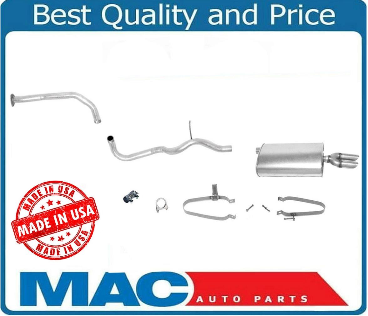 Fits 19971998 Chevrolet Cavalier 2.2L Dual Outlet Muffler Exhaust System eBay