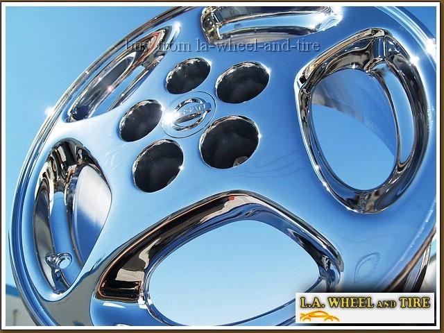日産純正ホイール US日産 トリプルクローム SET OF 4 NEW 16