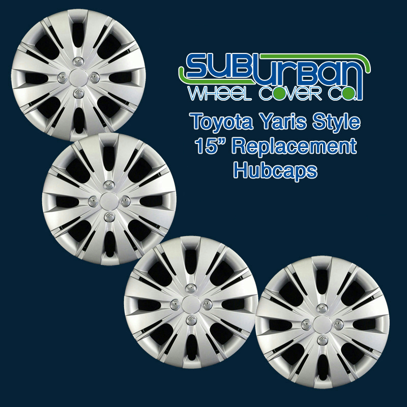 20122015 Toyota Yaris Style 50915S 15" Replacement Hubcaps LOW COST