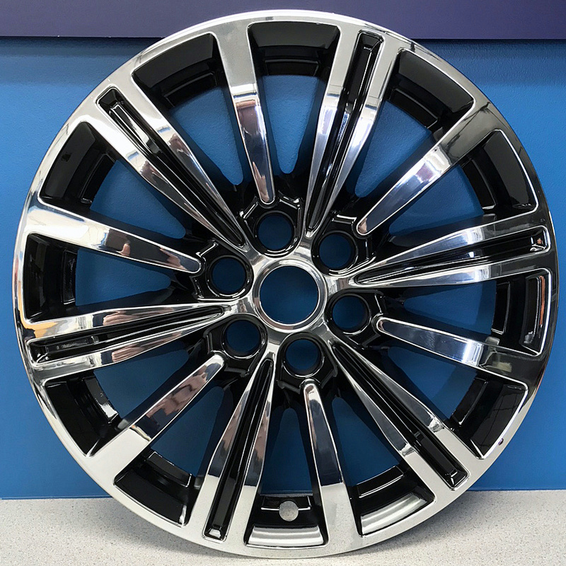 20172019 CADILLAC XT5 8017CGB 18" Wheel BLACK & CHROME Wheel Skins