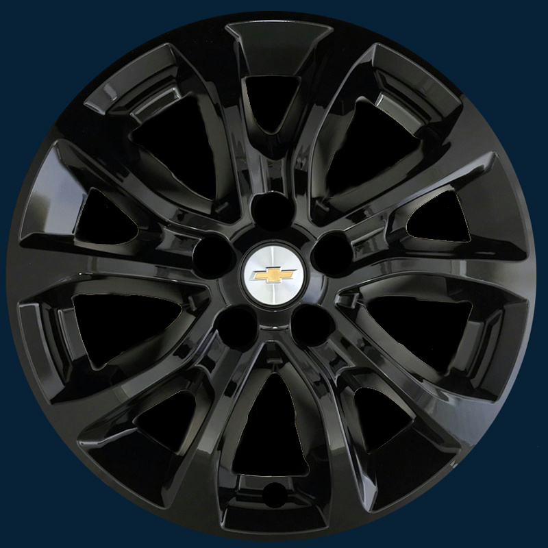 2018-2021 Chevrolet Equinox 17" Gloss Black Wheel Skins # IMP-409BLK