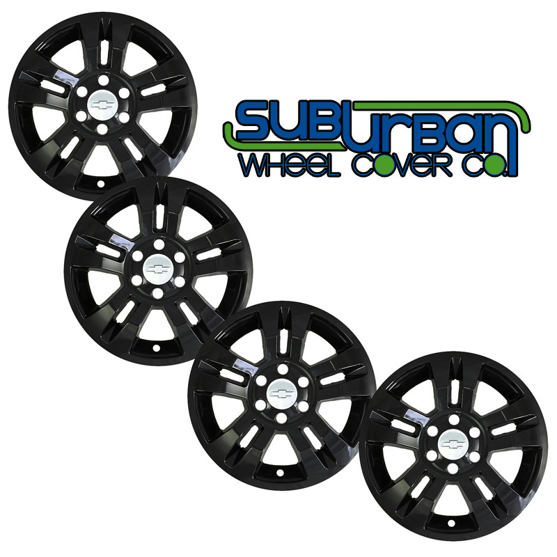 2015-2020 Chevrolet Suburban 1500 # 8950GB 18" Gloss Black Wheel Skins