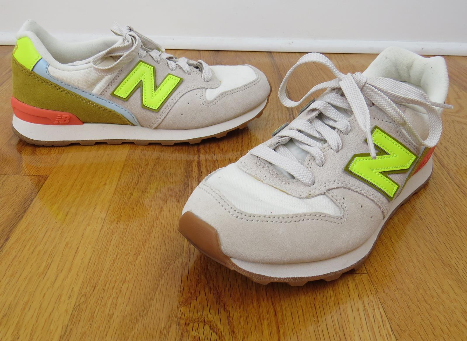 Details about JCrew X New Balance Collab Girls' 996 Sneakers Youth F1390 $65 Natural K6 TOE Details about JCrew X New Balance Collab Girls' 996 Sneakers Youth F1390 $65 Natural K6 TOE
