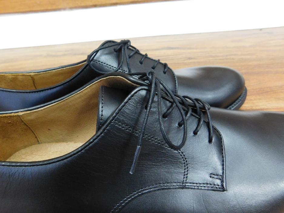 J. Crew Kenton Bluchers Black Leather Shoes JCREW Kenton Leather plain toe Bluchers Shoes $198 H8770 10  main image 4