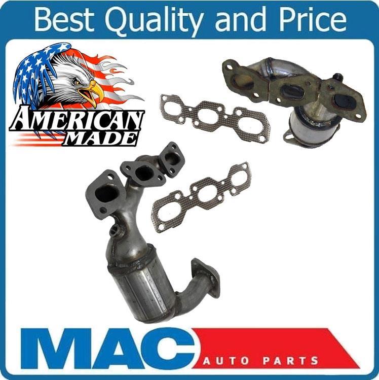 Front /& Rear Exhaust Catalytic Converter Manifold For 01-06 Ford Escape 3.0L V6