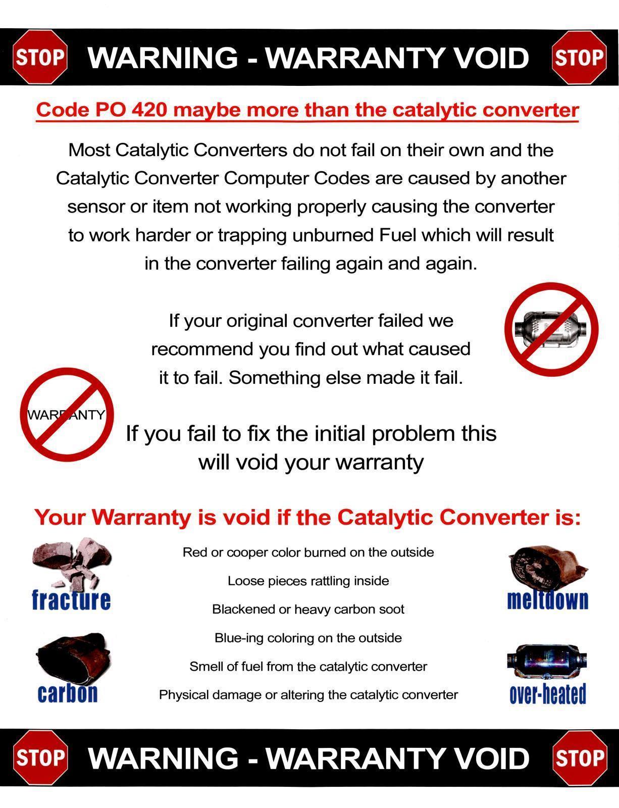 search ford vin number on Front Rear Catalytic Converters For Ford Taurus 3 0l Dohc 24v Vin S 2000 2004 Ebay