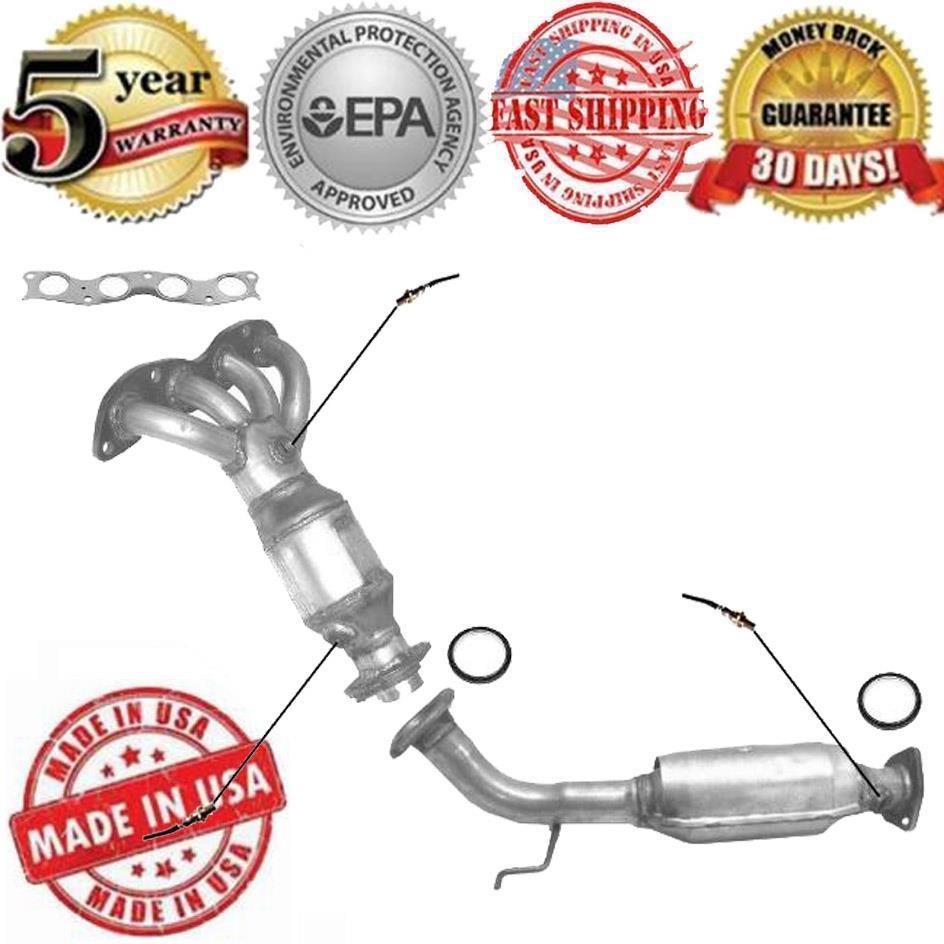 Front & Rear Catalytic Converter Manifold 20032005 CIVIC HYBRID 1.3L