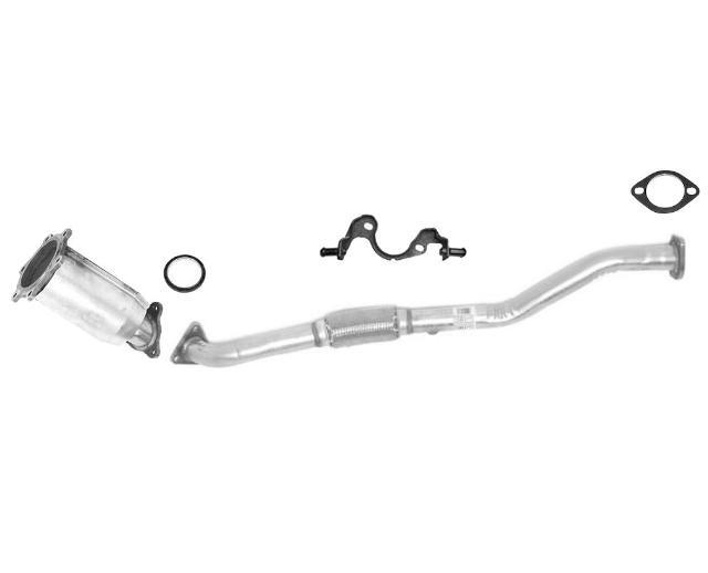 Converter Eng Flex Pipe With Muffler Pipe Exhaust System for
