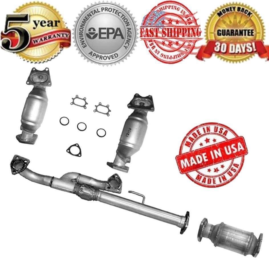 Front & Rear Catalytic Converter Kit W/ Pipe Fits 20052008 Honda Pilot 3.5L V6 eBay