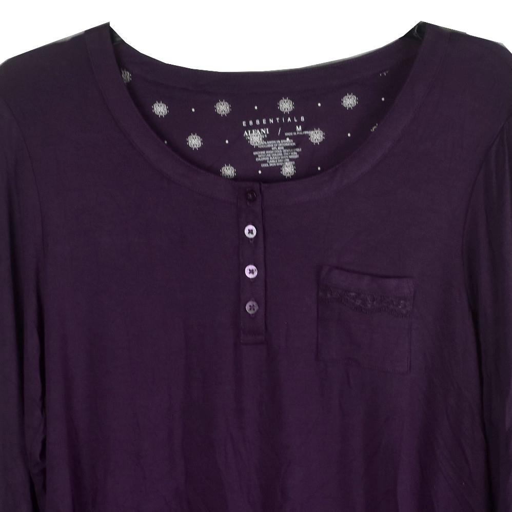 Alfani Lace-Trim Sleep Tunic