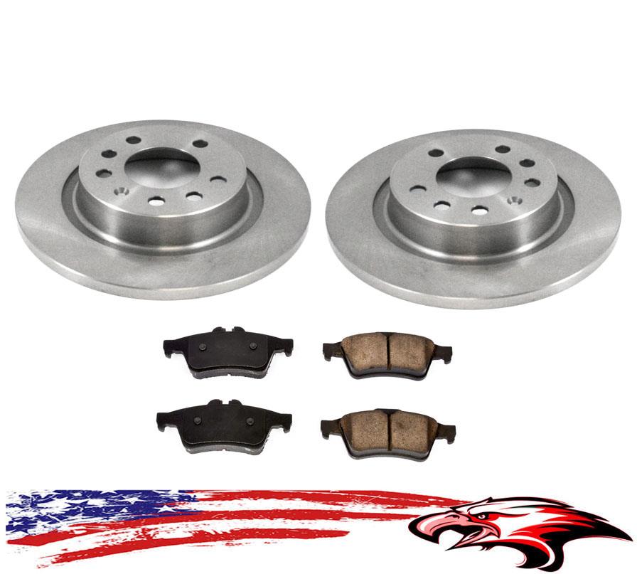 Rear Brake Rotors and Brake Pads for Pontiac Solstice & for Saturn Sky