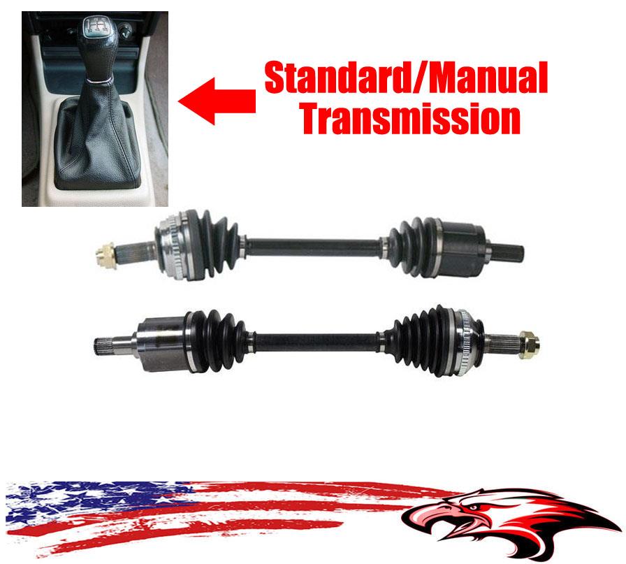 New Front Manual Standard Transmission Axles for Honda Accord 2.2L 94