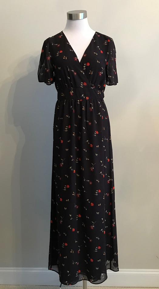 madewell tulip sleeve maxi dress