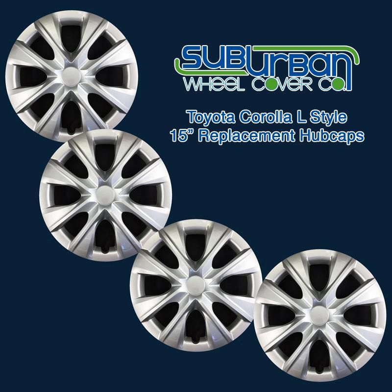 2014-2019 Toyota Corolla L Style # 529-15S 15/" Hubcaps Wheel Covers NEW SET//4