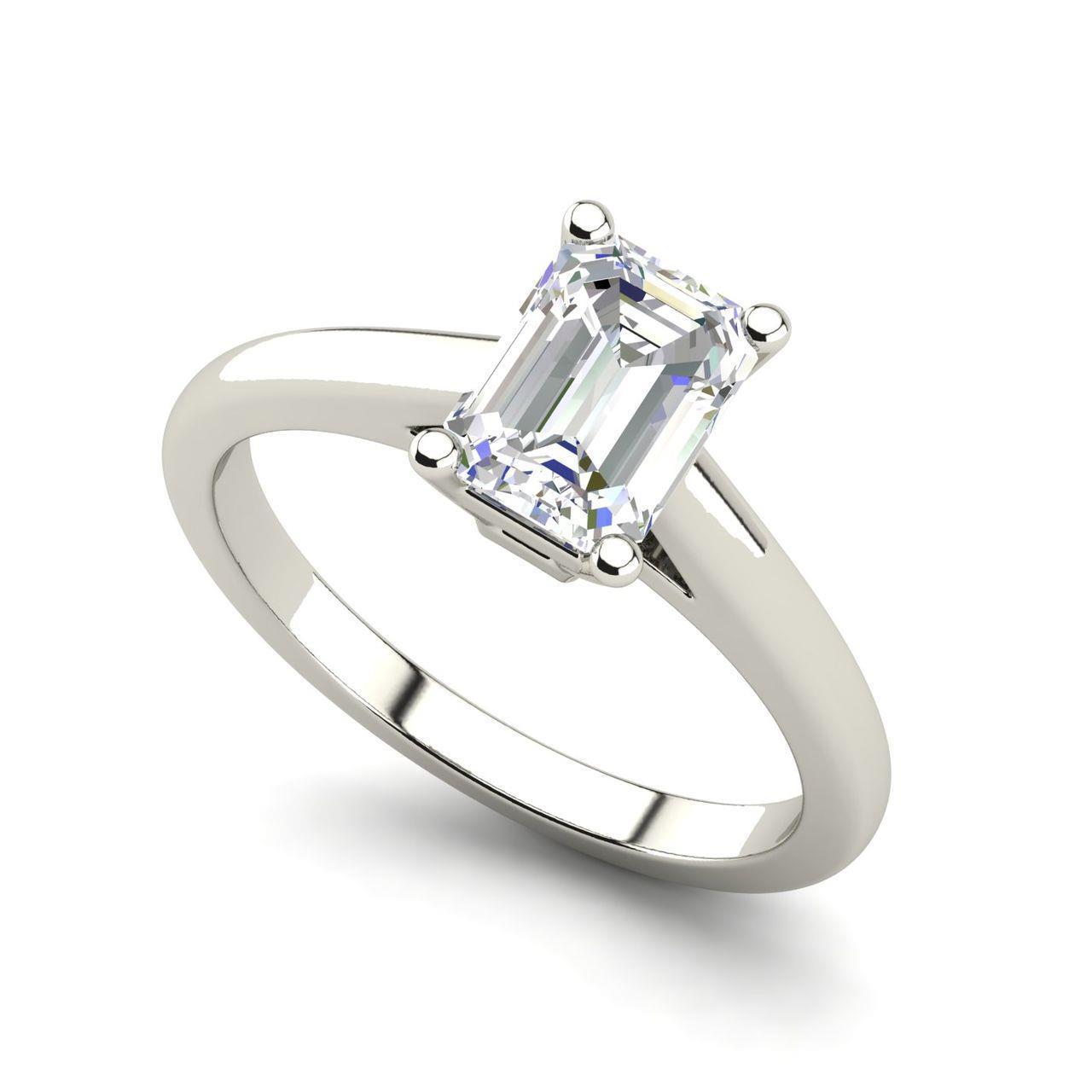 Featured image of post Steps to Prepare Emerald Cut Engagement Rings 1 Carat