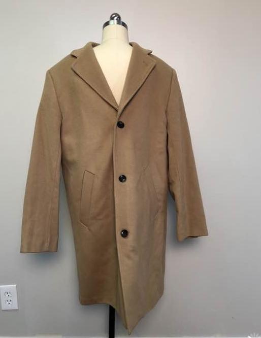 Jcrew 450 Ludlow Topcoat Italian Wool Cashmere 38s Dark Twig G8579 Ebay