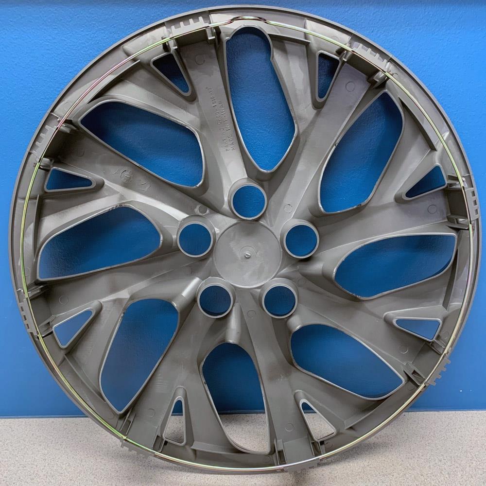 2017-2019 Toyota Corolla LE Style # 528-16BLK 16" Gloss Black Hubcaps