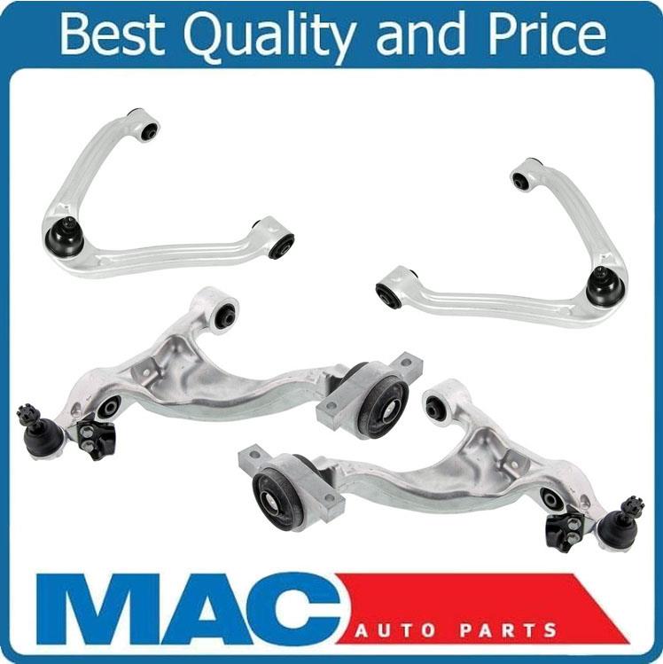Front Upper Right Left Control Arm w// Ball Joint Set for 06-10 Infiniti M35 M45