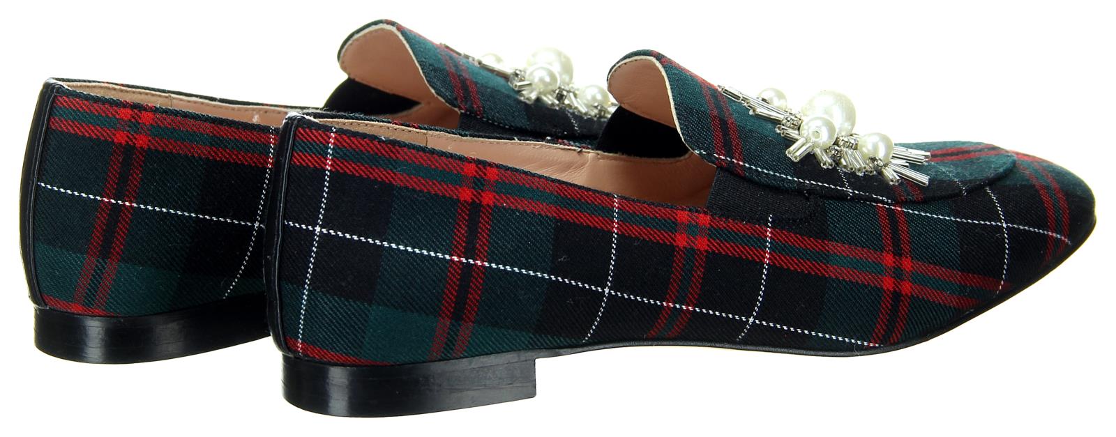 j crew tartan plaid heels