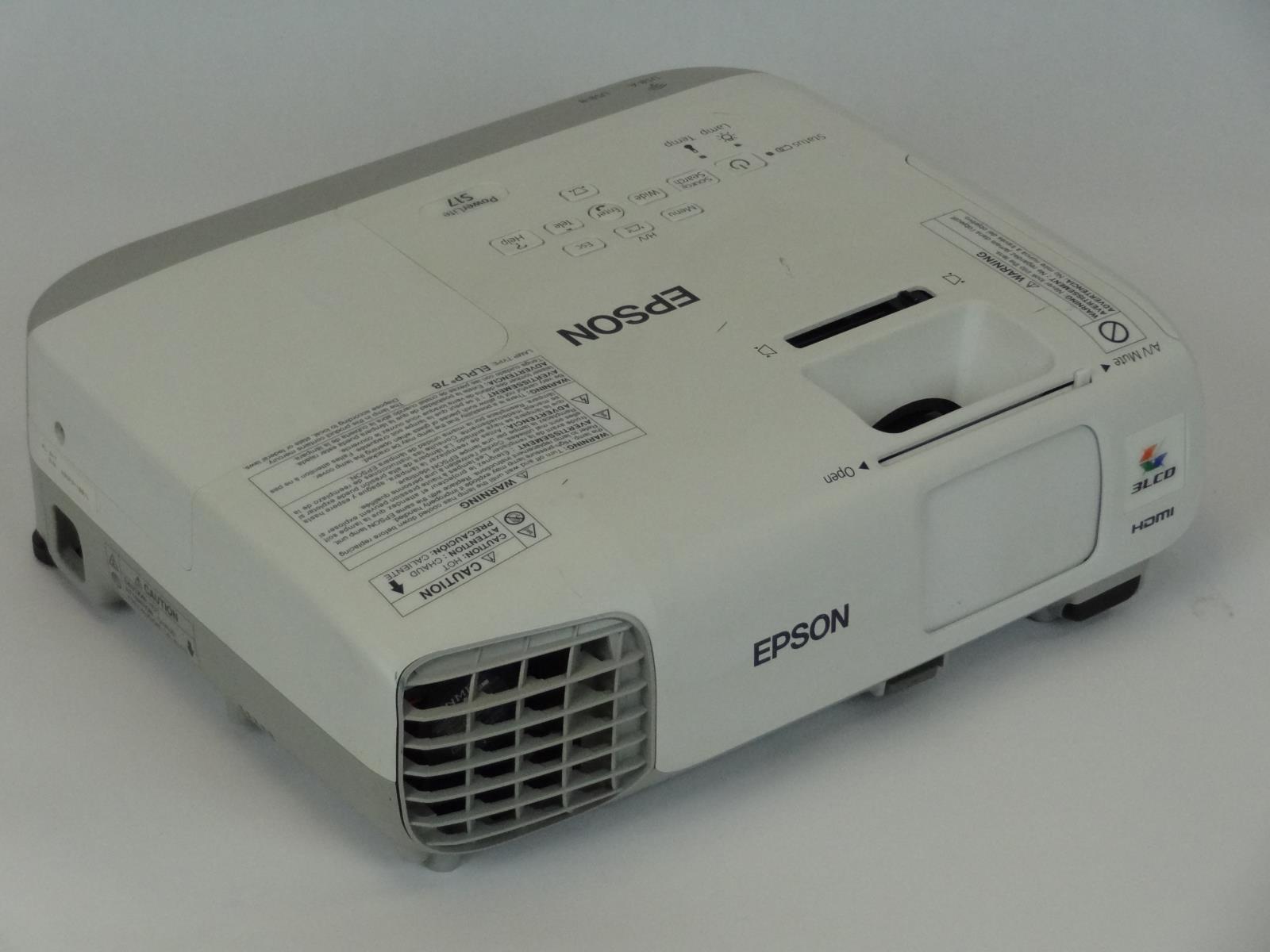 epson powerlite s17 3lcd projector 2660 total lamp hours ebayepson powerlite s17 3lcd projector 2660 total lamp hours