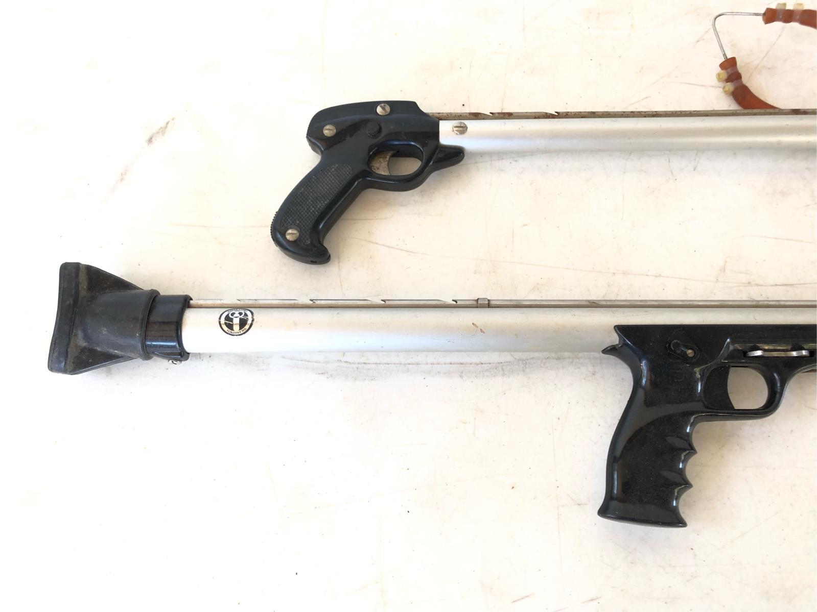 Vintage Aqua Lung US Divers Sea Hunter 43" Voit 32" SCUBA Spear Gun