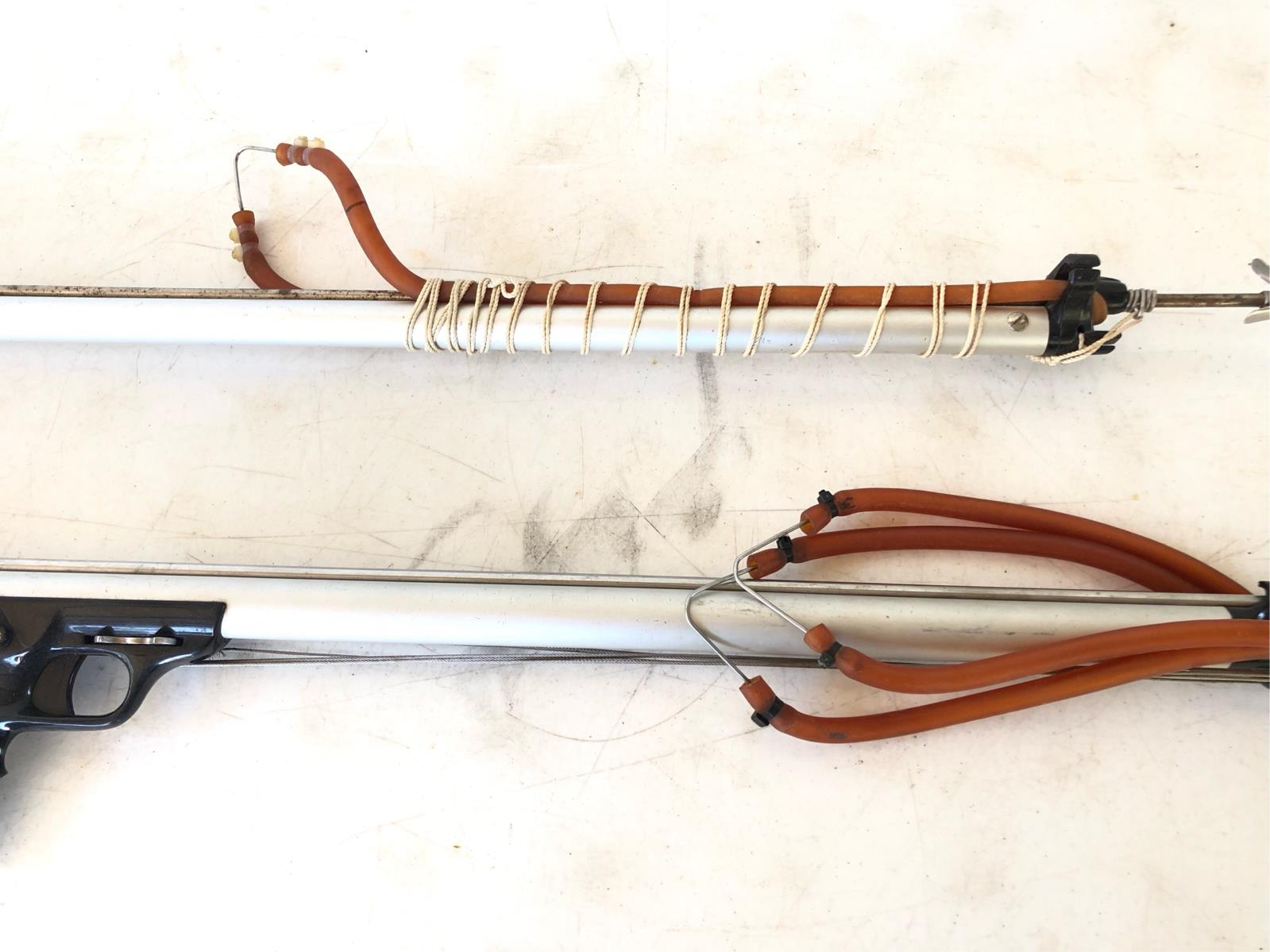 Vintage Aqua Lung US Divers Sea Hunter 43" Voit 32" SCUBA Spear Gun