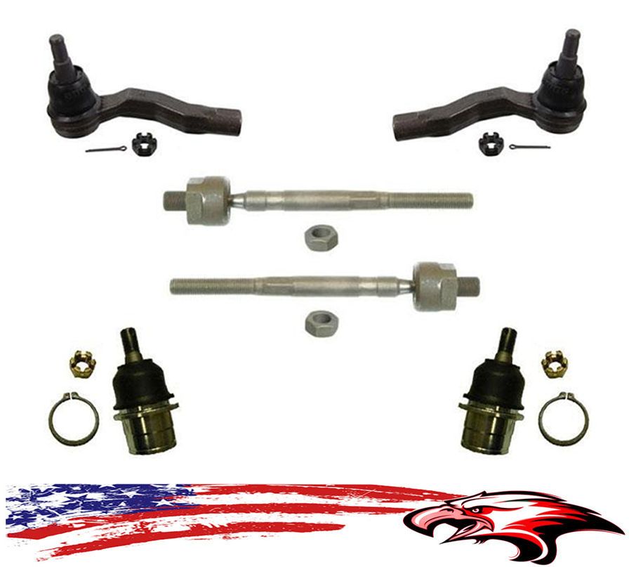 Lower Ball Joints Inner & Outer Tie Rod fits for 0309 350Z & Infiniti