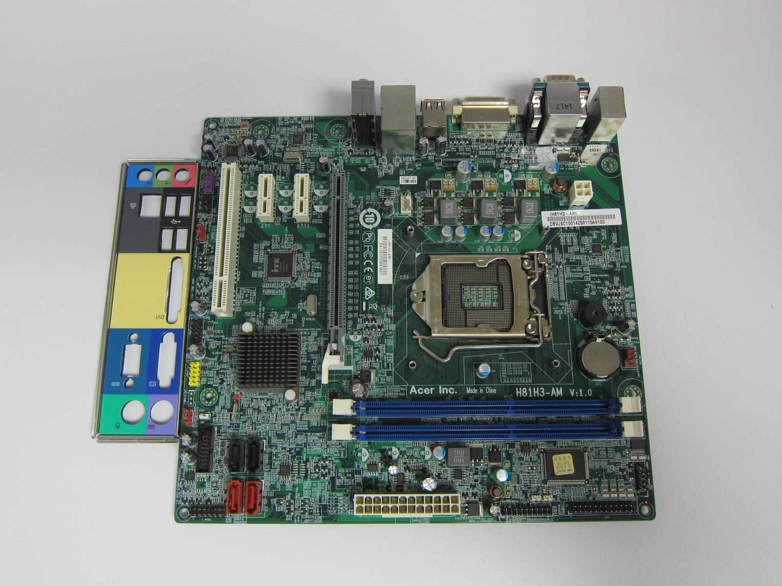Acer Motherboard H81H3-AM Ver 1.0 No CPU | eBay